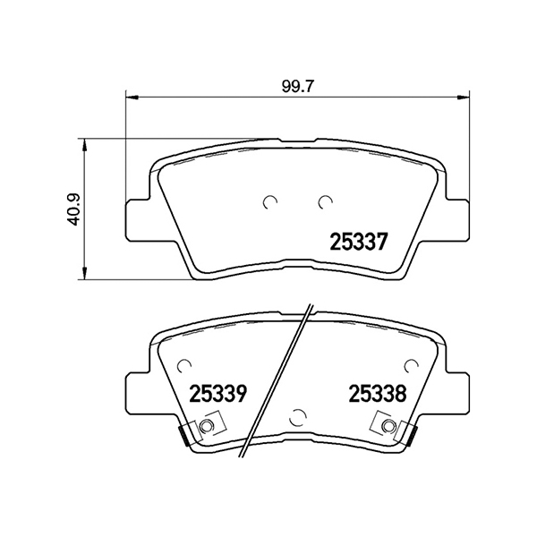 Brembo Brake Pad Euro Car Parts